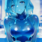 Mizuki, fictional AI-generated character portrait