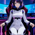 Aiko, fictional AI-generated character portrait