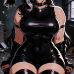 Vesper, fictional AI-generated character portrait