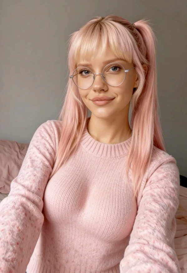 Luna, fictional AI-generated character portrait