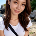 Mei, fictional AI-generated character portrait